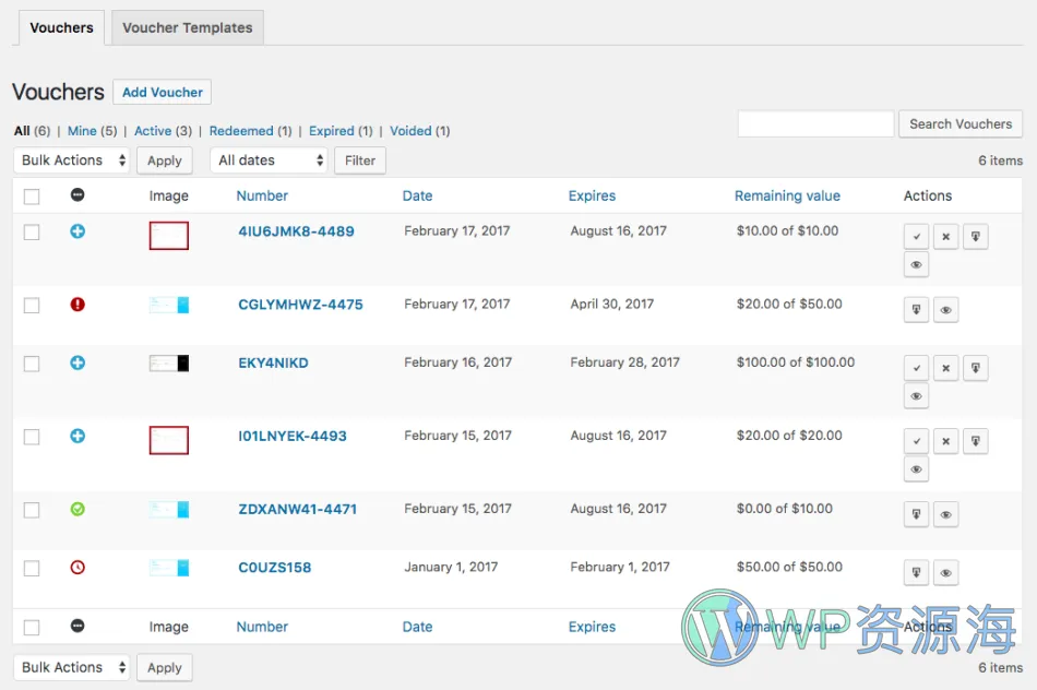 WooCommerce PDF Product Vouchers v3.11.0 代金券礼品券生成插件插图6-WordPress资源海