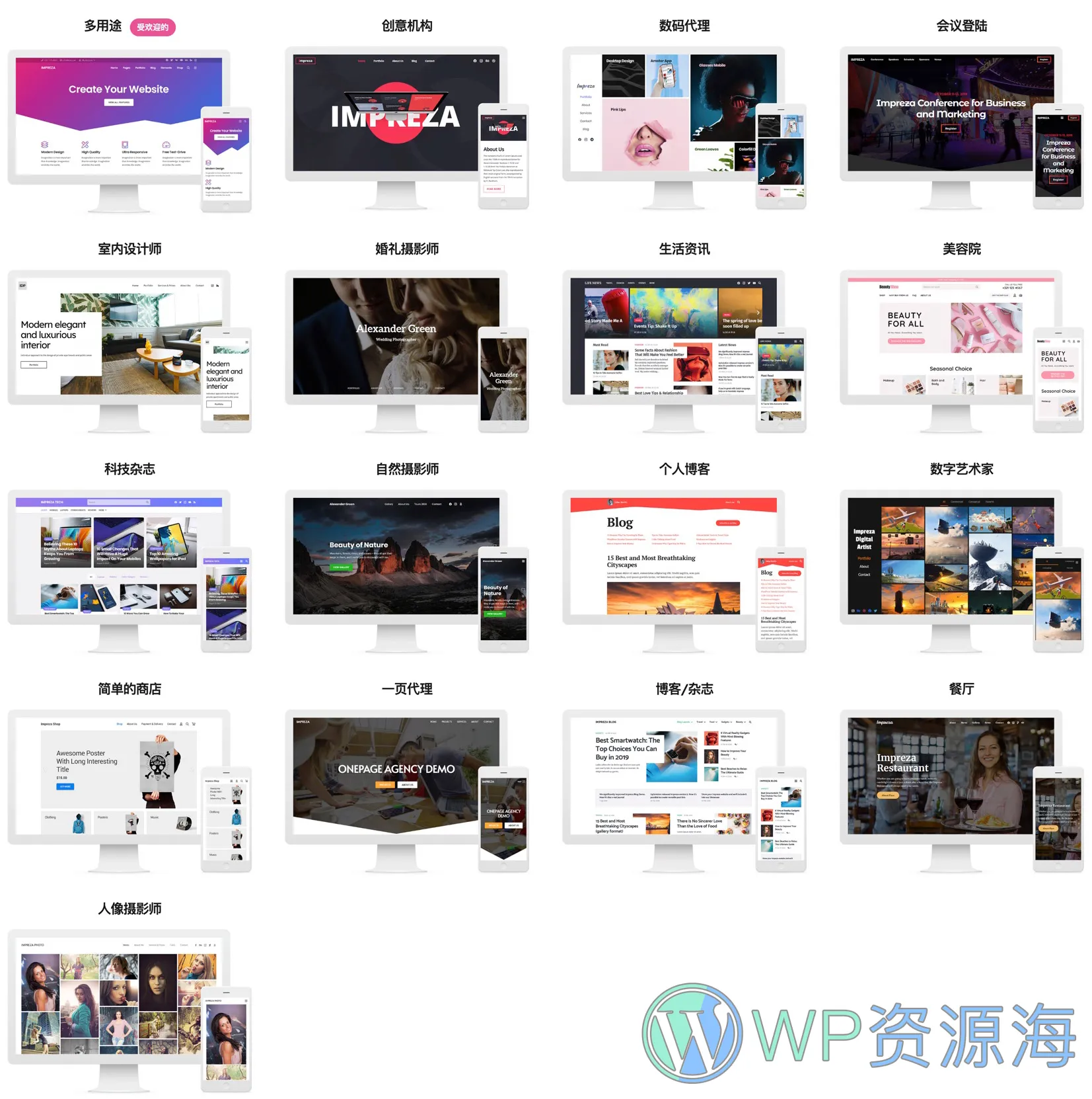 Impreza-漂亮多用途企业建站模板WordPress主题插图4-WP资源海