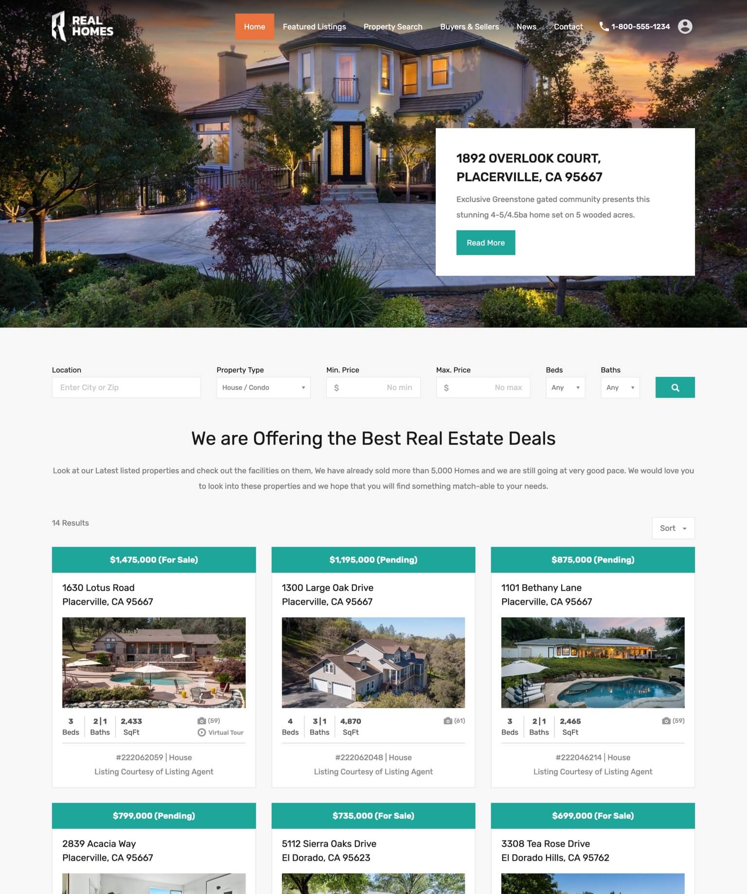 RealHomes-房地产买卖/租赁WordPress主题图片7