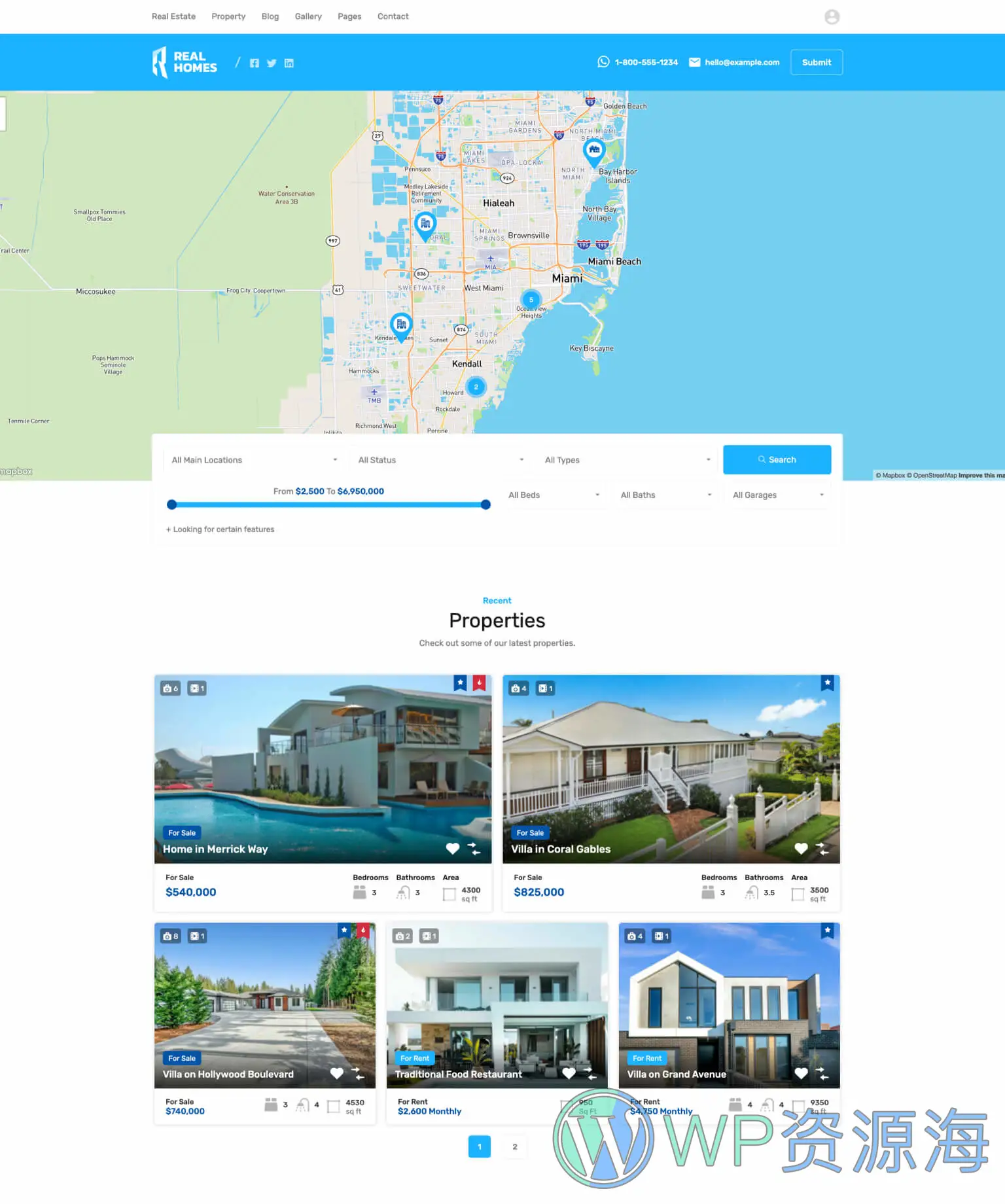 RealHomes-房地产买卖/租赁WordPress主题插图8-WP资源海