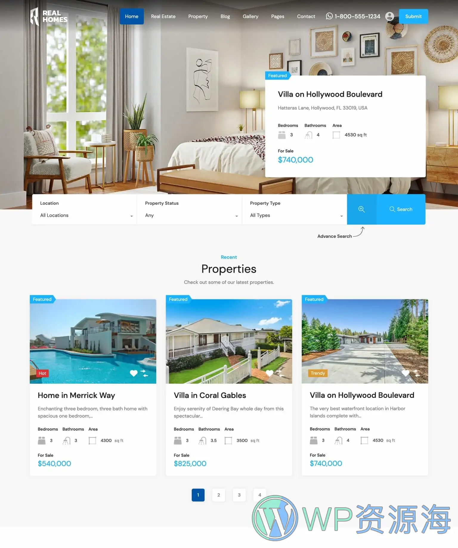 RealHomes-房地产买卖/租赁WordPress主题插图9-WP资源海
