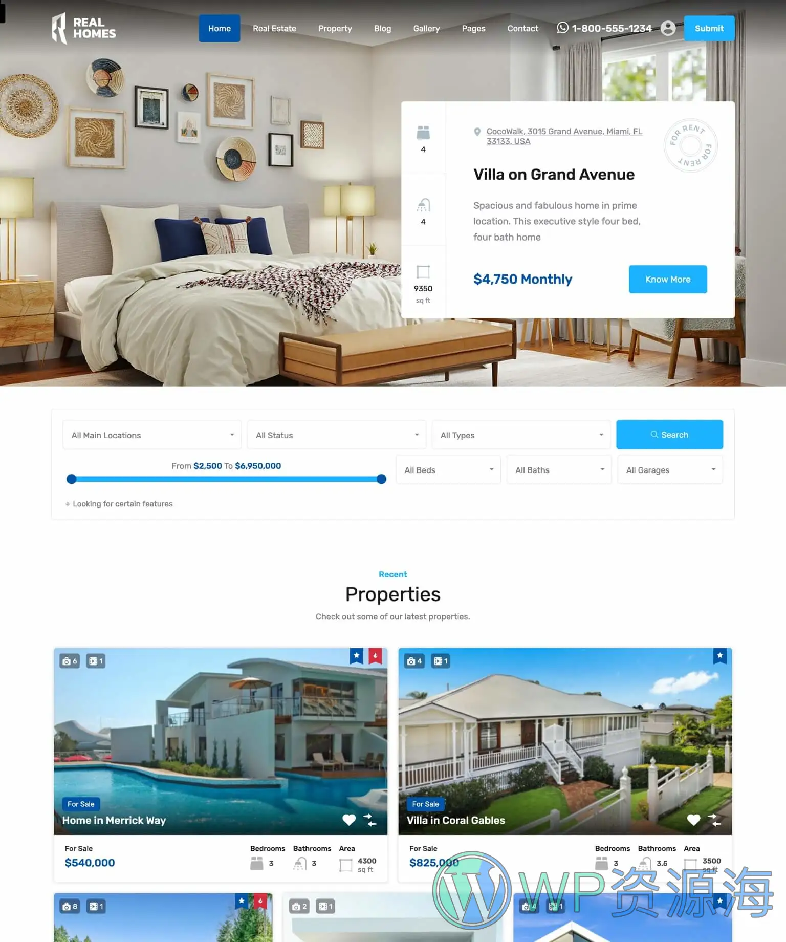 RealHomes-房地产买卖/租赁WordPress主题插图10-WP资源海