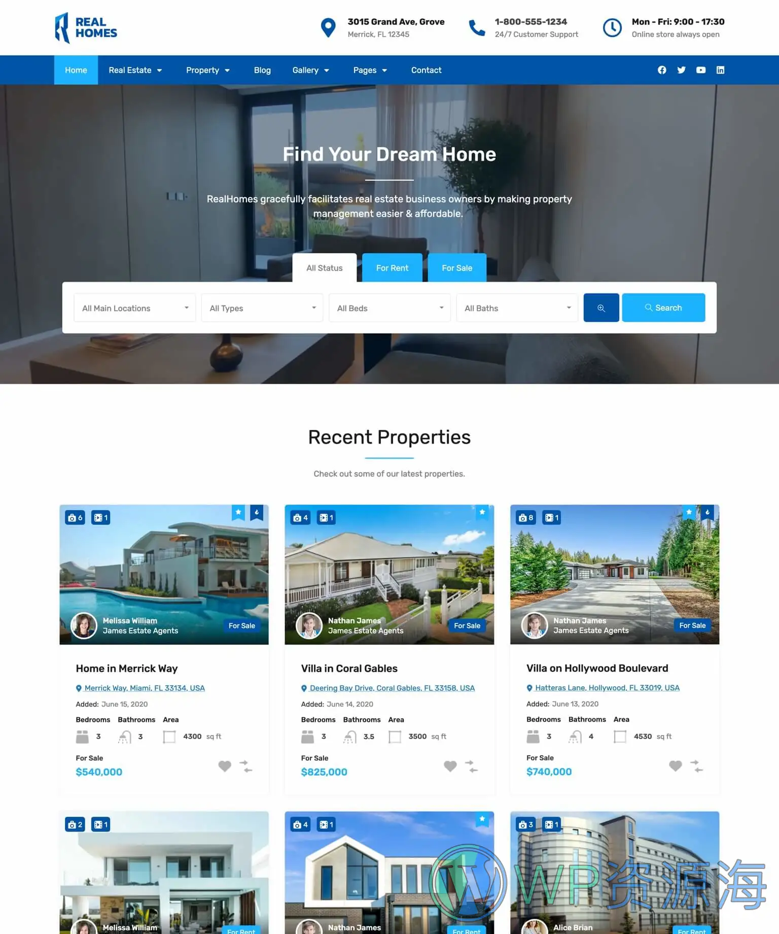 RealHomes-房地产买卖/租赁WordPress主题[更至v4.3.1]插图12-WordPress资源海