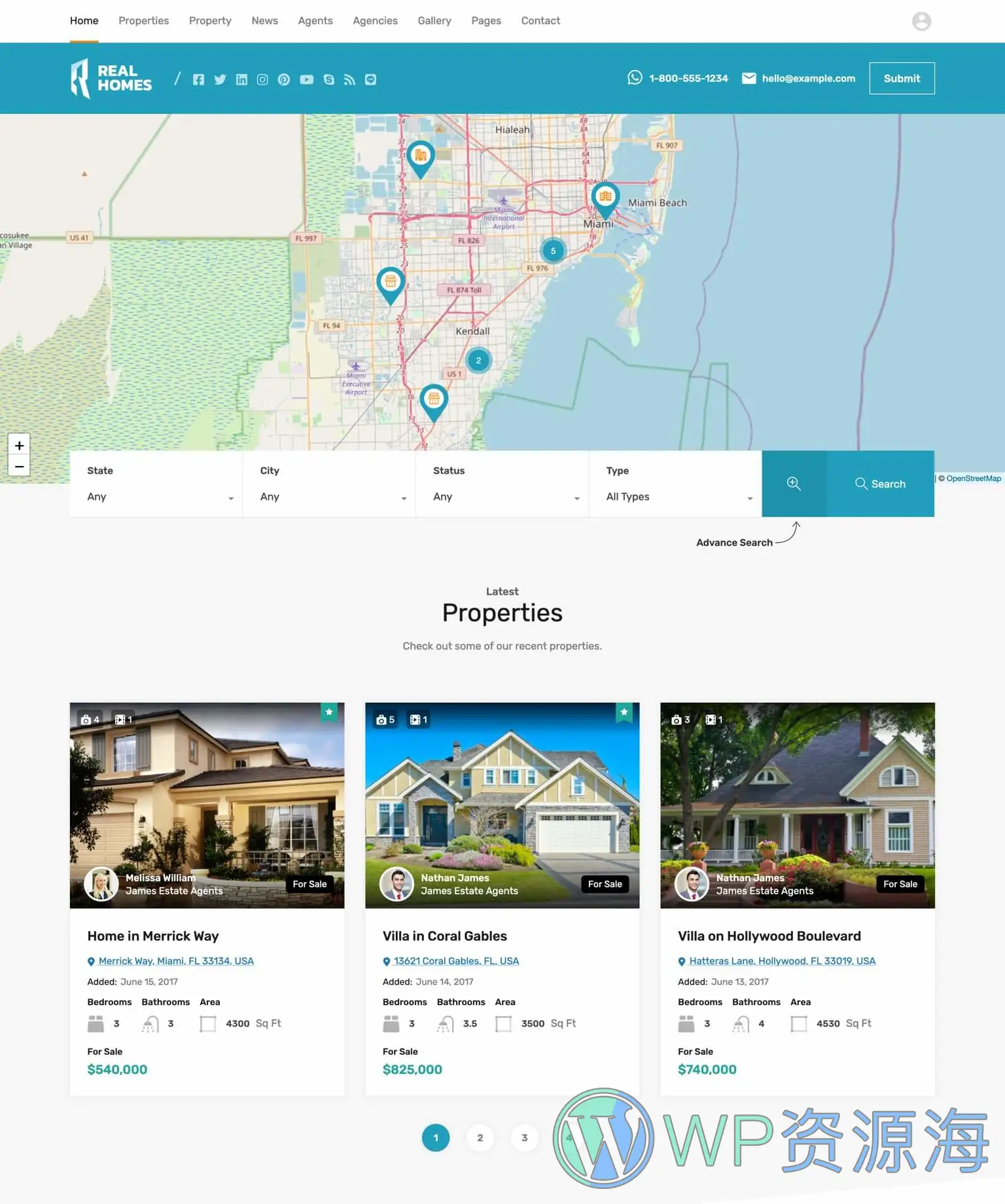 RealHomes-房地产买卖/租赁WordPress主题插图14-WP资源海