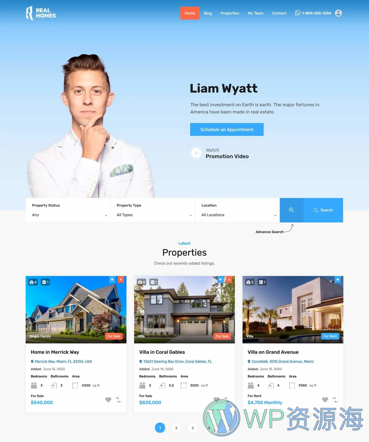 RealHomes-房地产买卖/租赁WordPress主题插图15-WP资源海