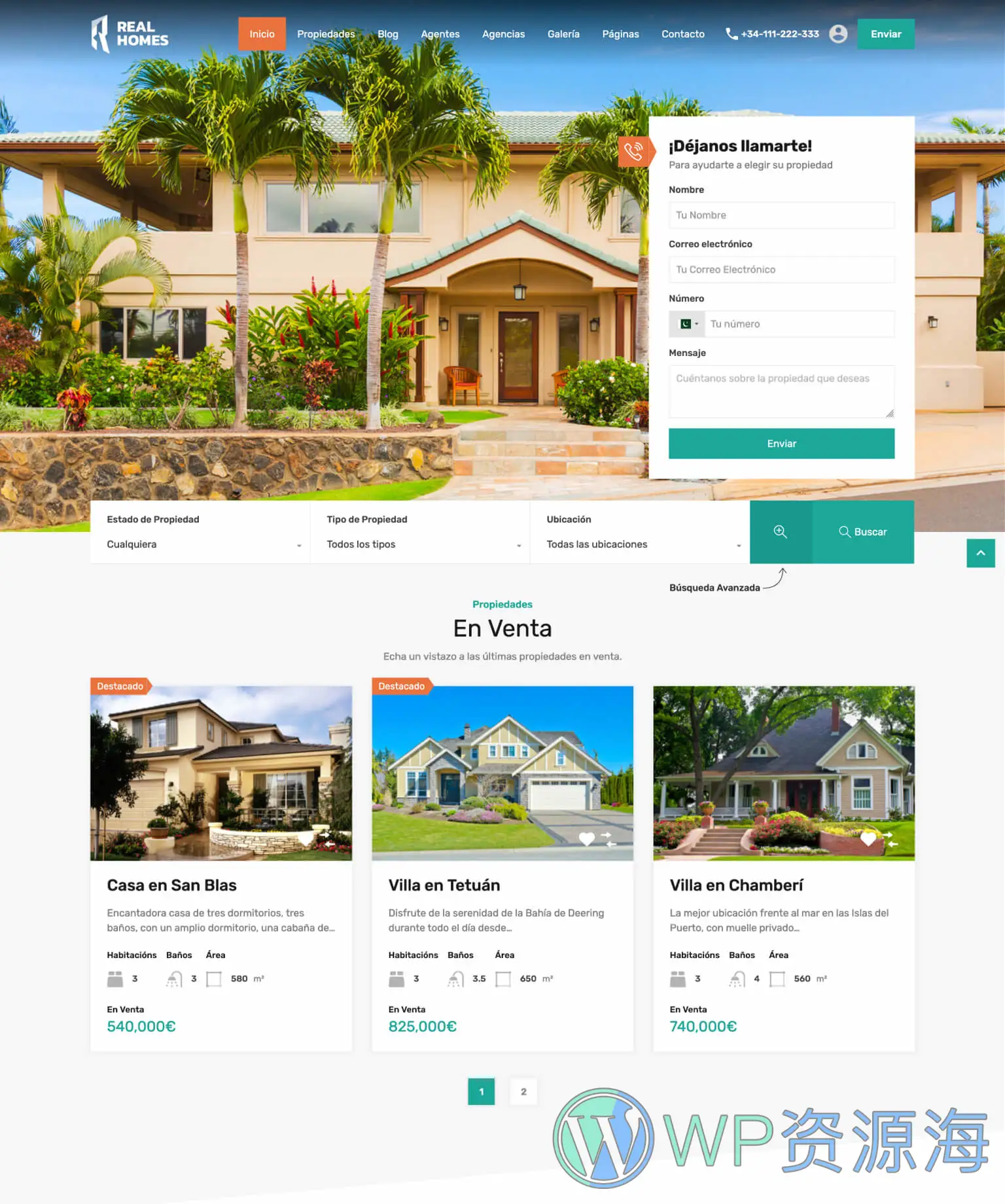 RealHomes-房地产买卖/租赁WordPress主题插图18-WP资源海