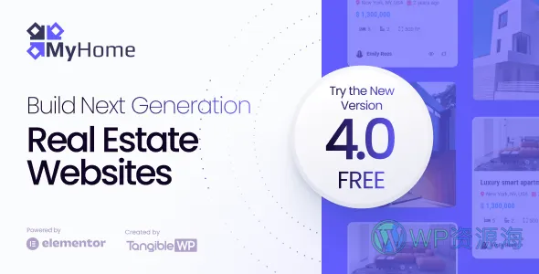 MyHome–房地产公司/房屋租赁平台WordPress主题[更至v4.0.3]插图-WP资源海
