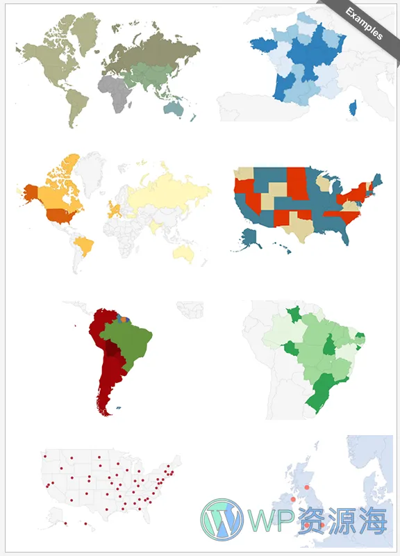 Interactive World Maps-交互式世界地图WordPress插件[更至v2.5]插图1-WordPress资源海