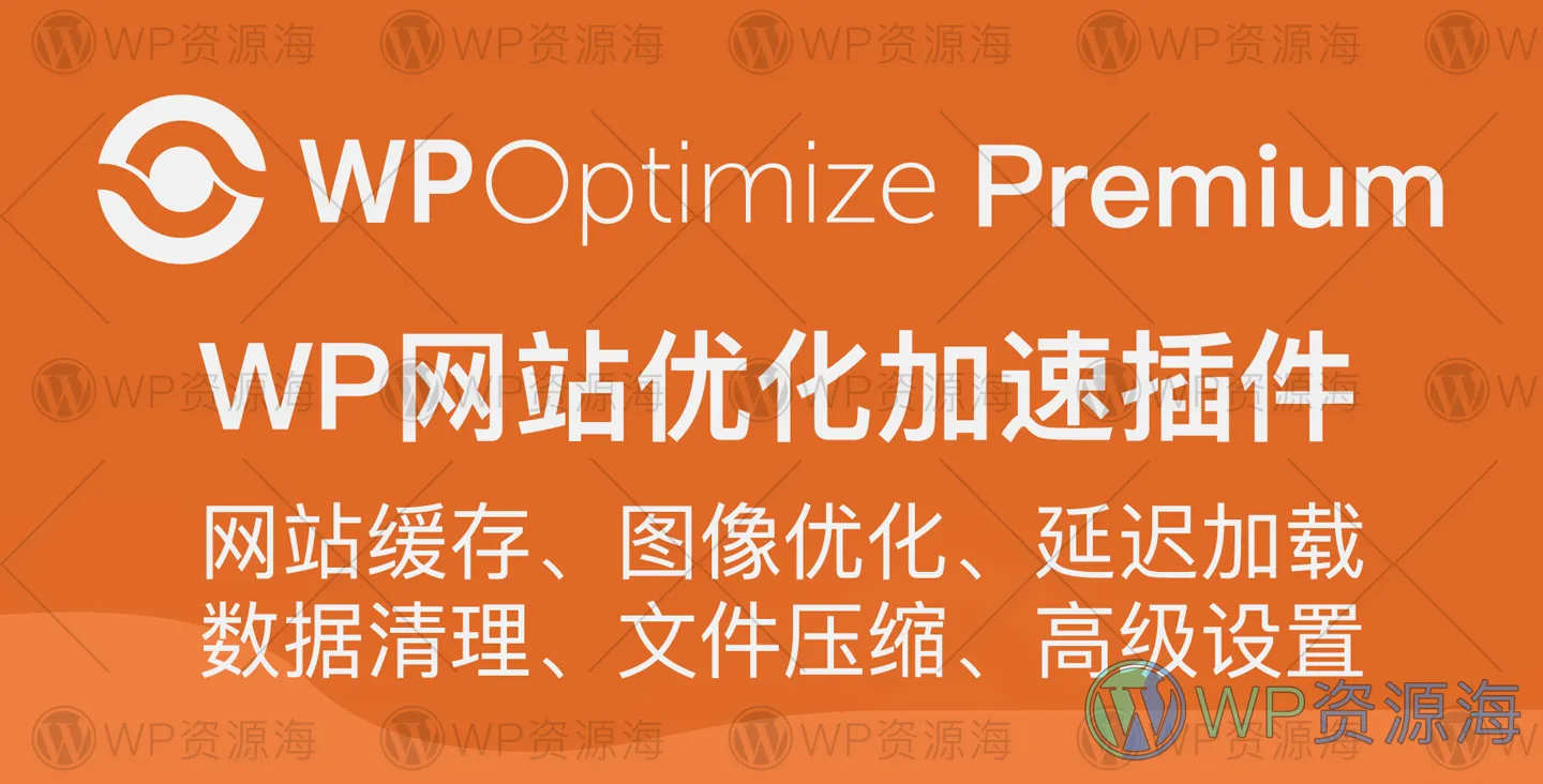 WP-Optimize Premium 缓存/图片压缩/网站优化加速/垃圾清理插件[更至v3.4.2]插图-WordPress资源海