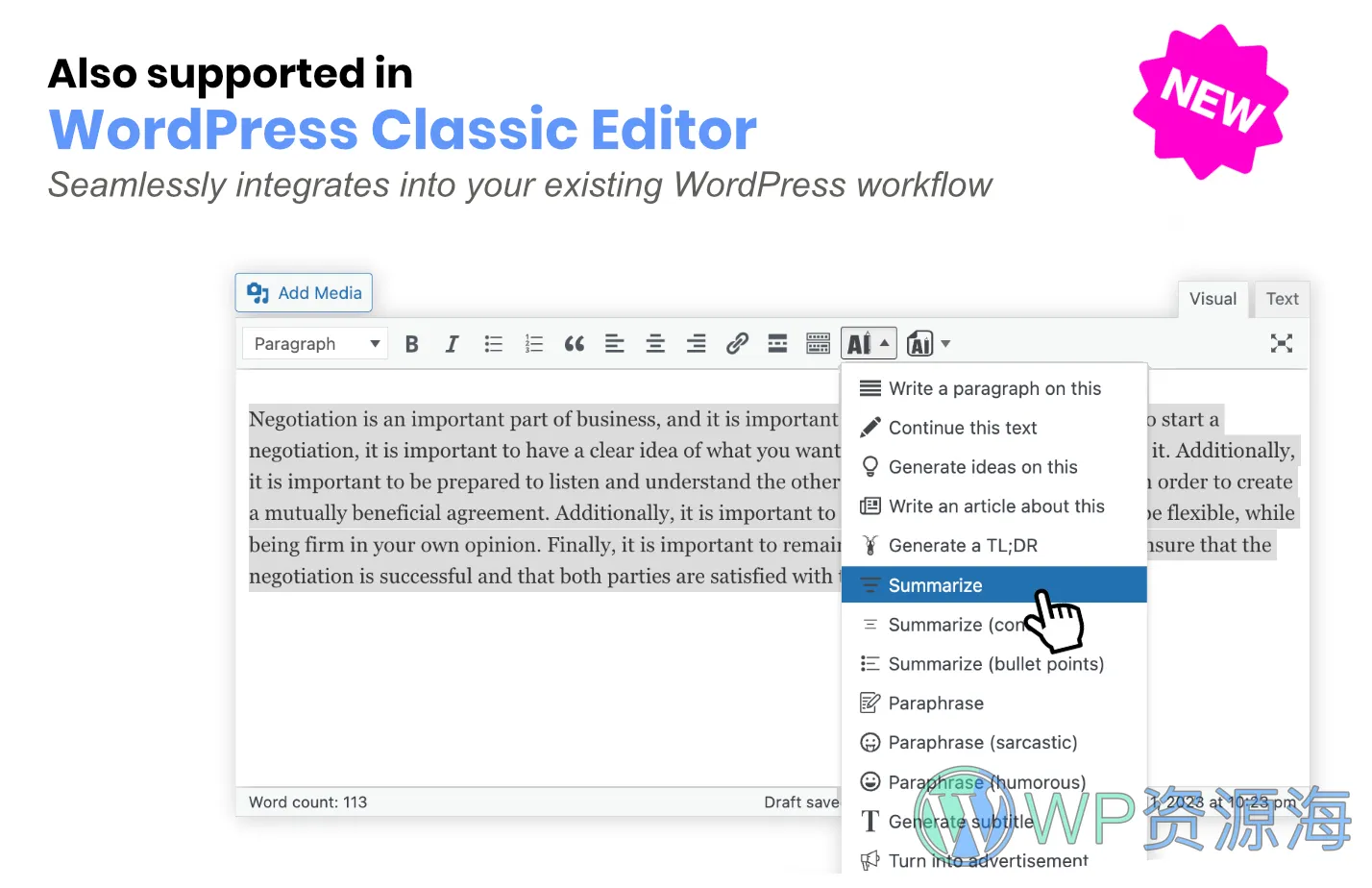 AIKit-人工智能写作助手OpenAI GPT WordPress插件[更至v4.17.1]插图3-WP资源海