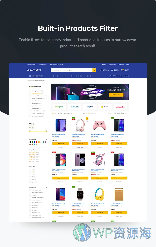 DukaMarket - Multipurpose WordPress Theme - 9