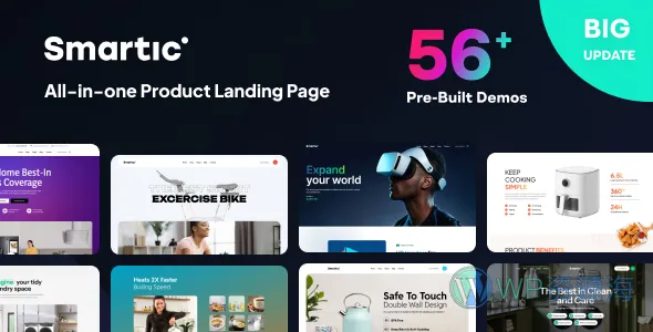 Smartic-多用途电子商务商城WooCommerce主题插图-WP资源海