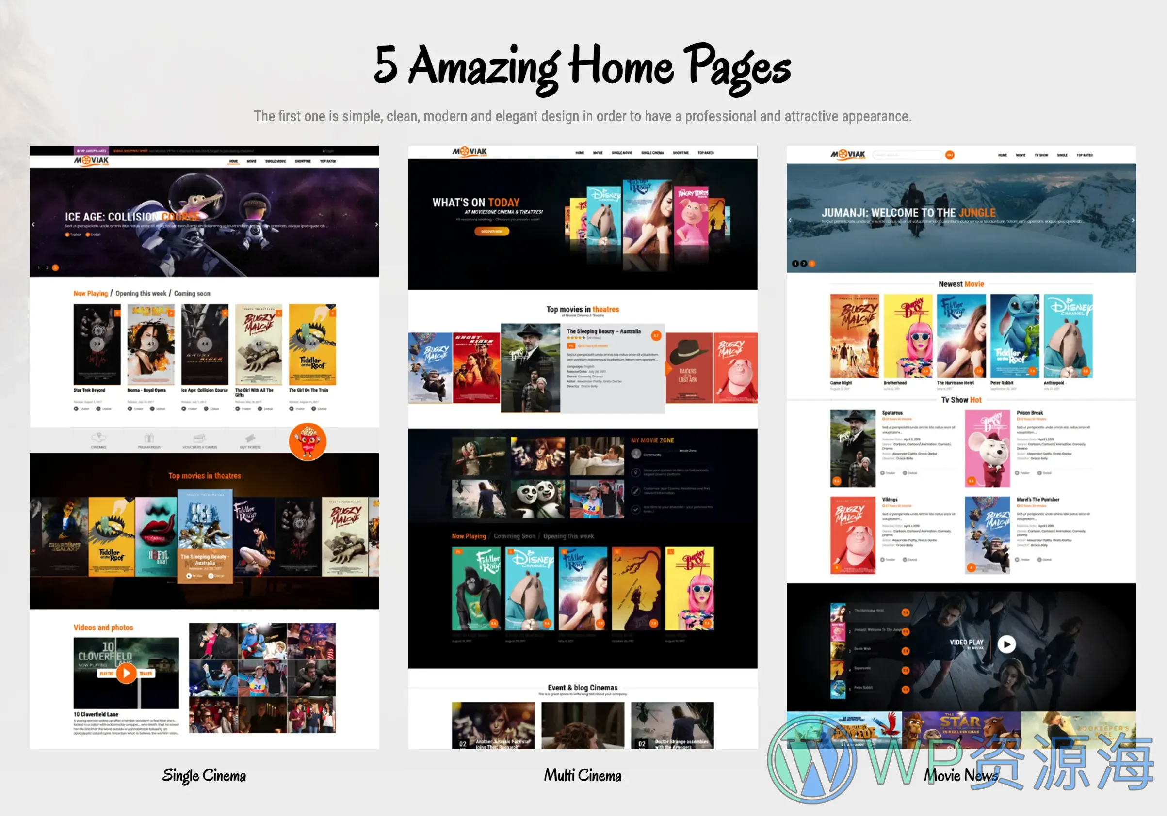 AmyMovie-电影视频网站WordPress主题插图2-WP资源海 AmyMovie-电影视频网站WordPress主题插图2-WP资源海