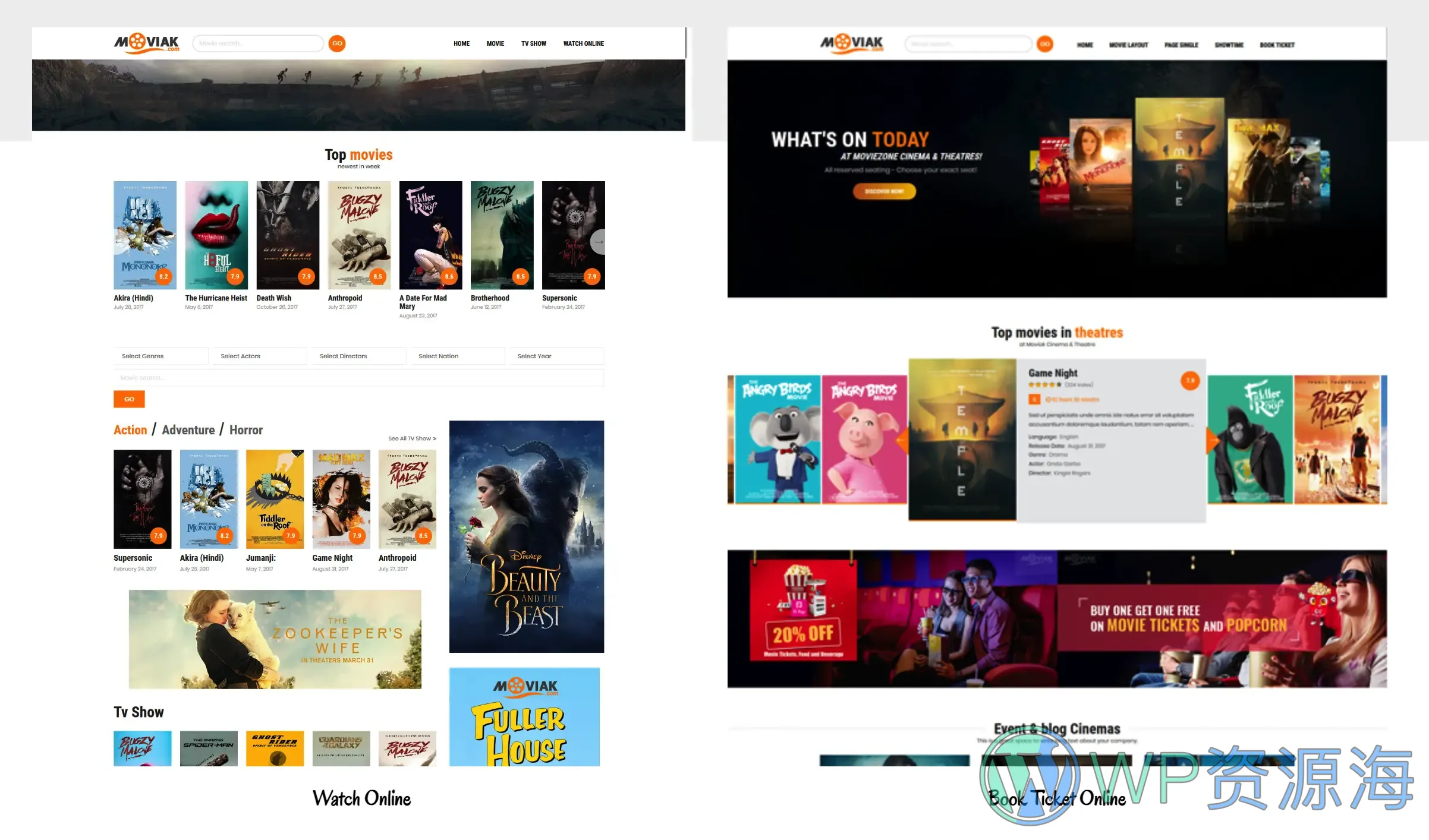 AmyMovie-电影视频网站WordPress主题插图3-WP资源海 AmyMovie-电影视频网站WordPress主题插图3-WP资源海