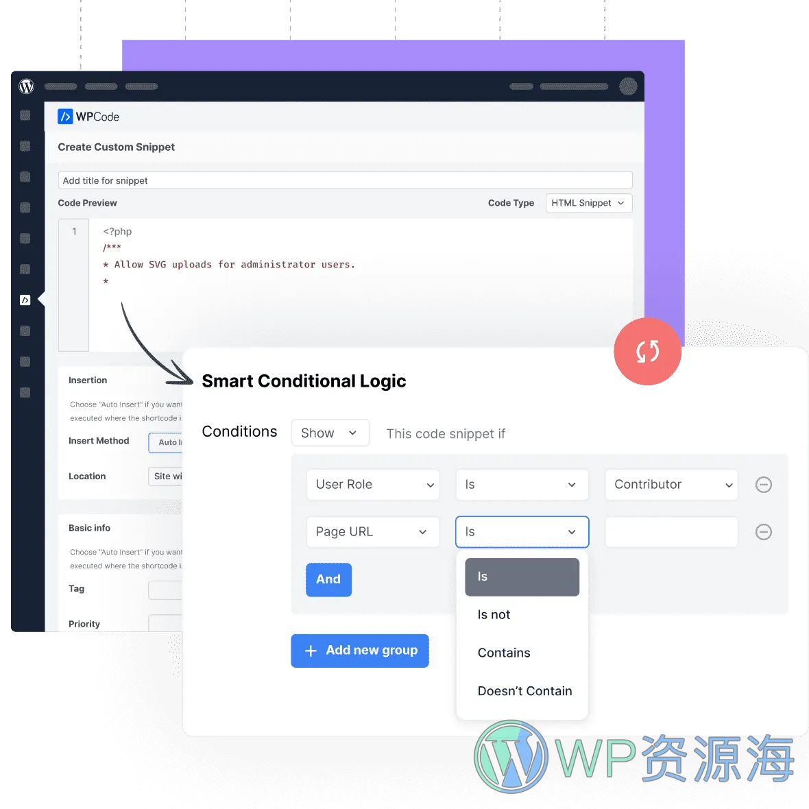 WPCode Pro v2.1.11 代码片段/二次开发WordPress个性化定制插件插图3-WordPress资源海