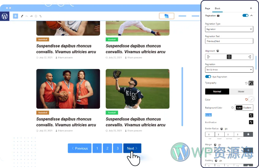 PostX Pro-排名第一的古腾堡文章列表区块插件插图18-WP资源海 PostX Pro-排名第一的古腾堡文章列表区块插件插图18-WP资源海