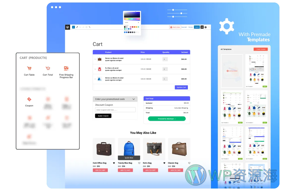 WowStore Pro-Woo商城优化美化古腾堡扩展插件插图5-WP资源海