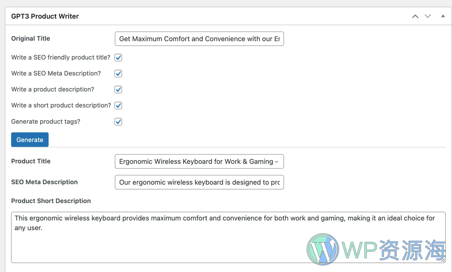GPT AI Power Pro-功能强大的WordPress ChatGPT插件插图6-WP资源海 GPT AI Power Pro-功能强大的WordPress ChatGPT插件插图6-WP资源海
