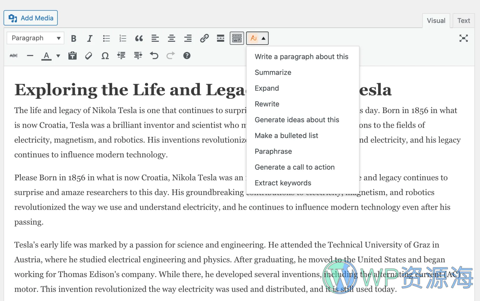 GPT AI Power Pro-功能强大的WordPress ChatGPT插件插图8-WP资源海 GPT AI Power Pro-功能强大的WordPress ChatGPT插件插图8-WP资源海