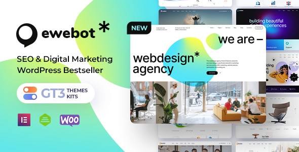 Ewebot-非常漂亮的SEO网络营销WordPress主题