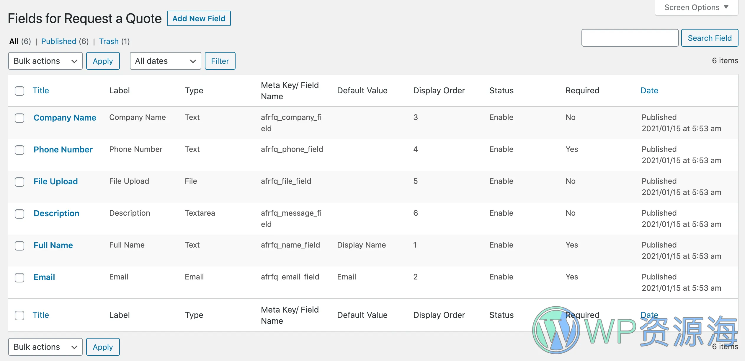 Request a Quote for WooCommerce v2.5.1 客户报价表单提交插件插图6-WP资源海