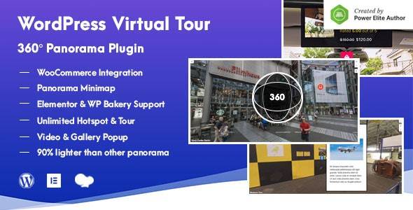 WordPress Virtual Tour 360度全景图插件[更至v1.2.1]