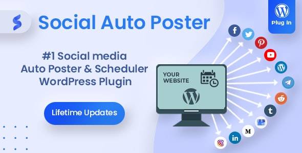 Social Auto Poster v5.3.8 多平台自动同步&定时发帖插件