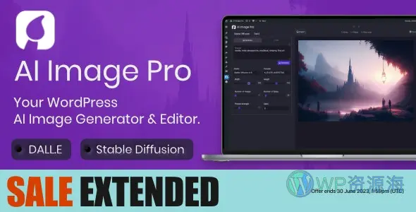 AI Image Pro-AI绘图画图图片生成WordPress插件[更至v2.6.0]插图-WordPress资源海