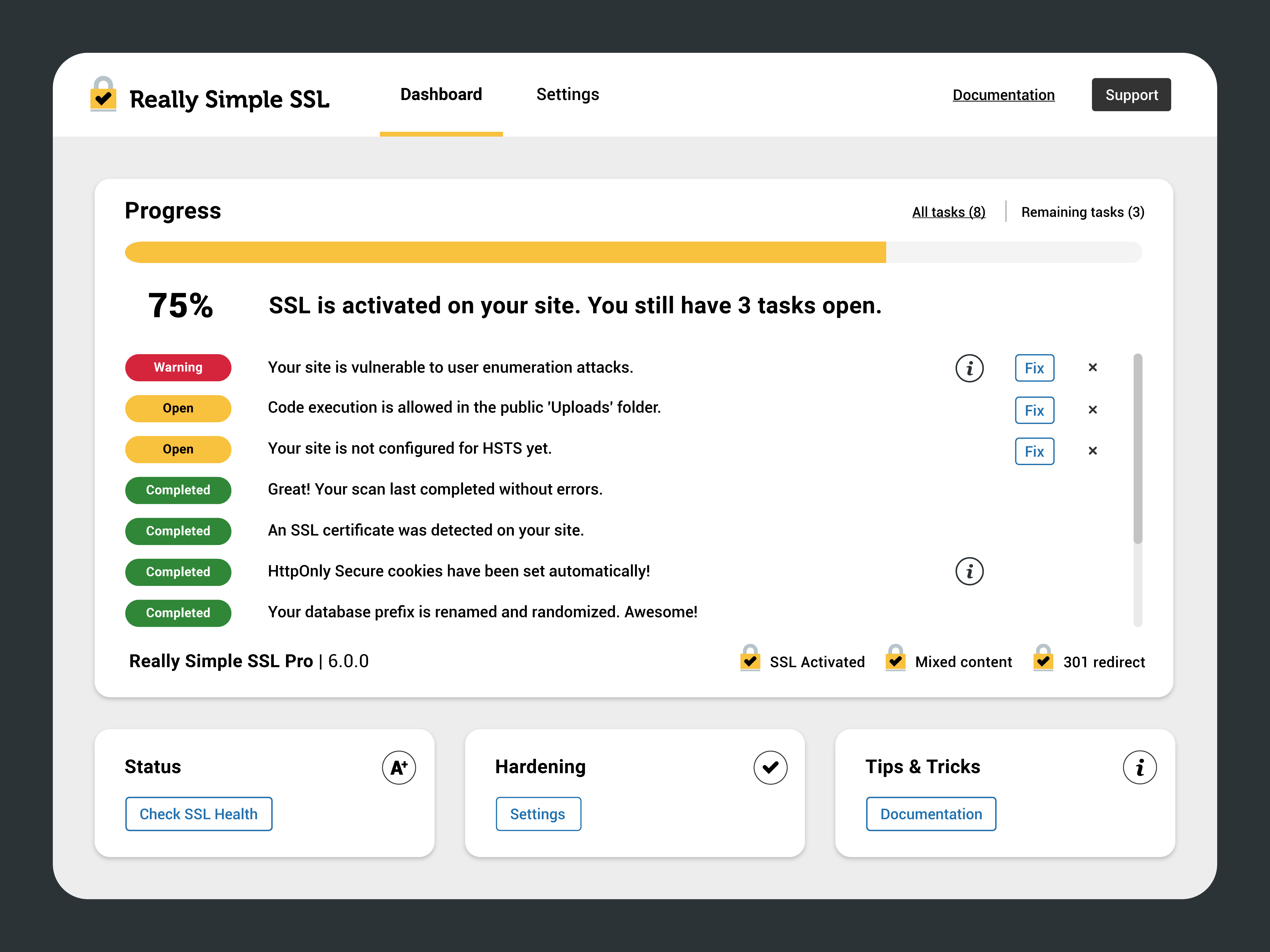 Really Simple SSL Pro – SSL/HTTPS网站安全优化WordPress插件图片2