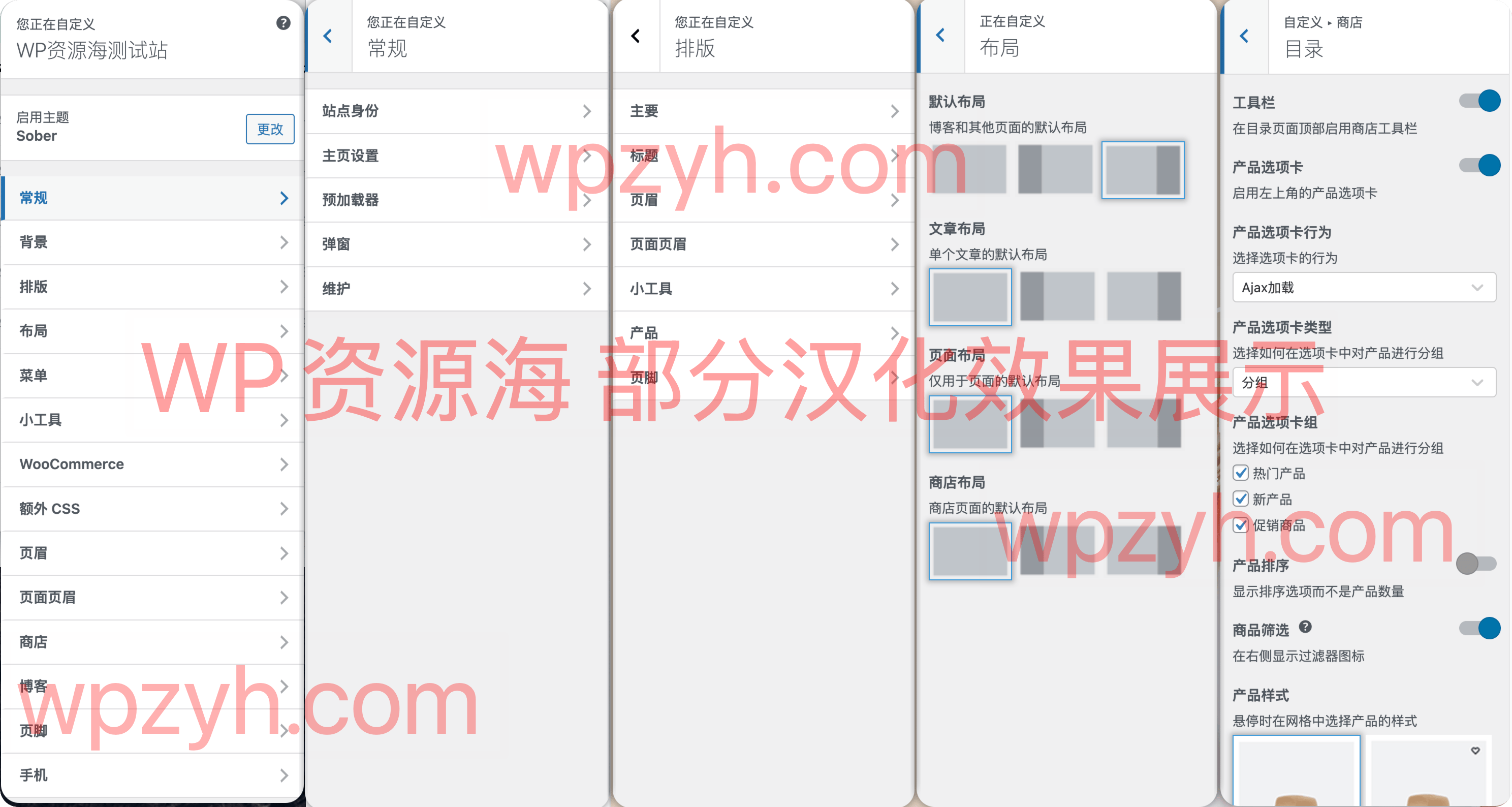 Sober-简约畅销电子商务WordPress商城主题图片1