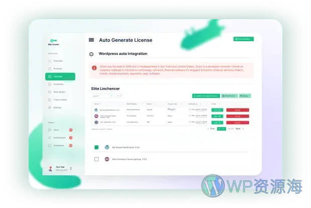 Elite Licenser-专业强大的软件授权管理器wordpress插件插图1-WP资源海