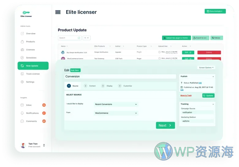 Elite Licenser-专业强大的软件授权管理器wordpress插件插图3-WP资源海