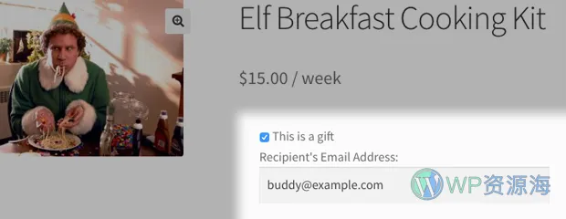 Gifting for WooCommerce Subscriptions 赠送与共享订阅插件插图1-WP资源海