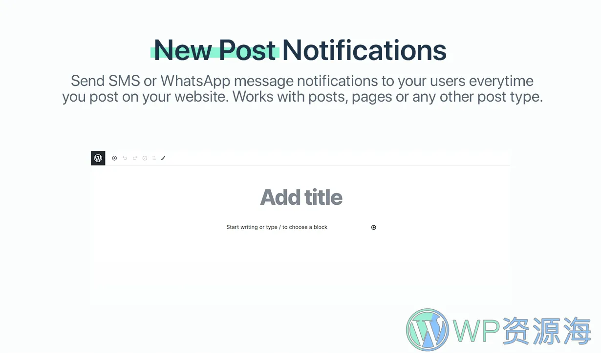 New Post Notifications