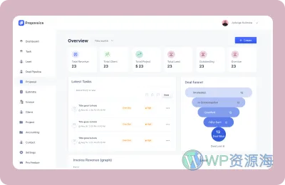Propovoice Pro-超级强大的客户/项目/产品CRM管理插件[更至v1.7.1.4]插图6-WordPress资源海