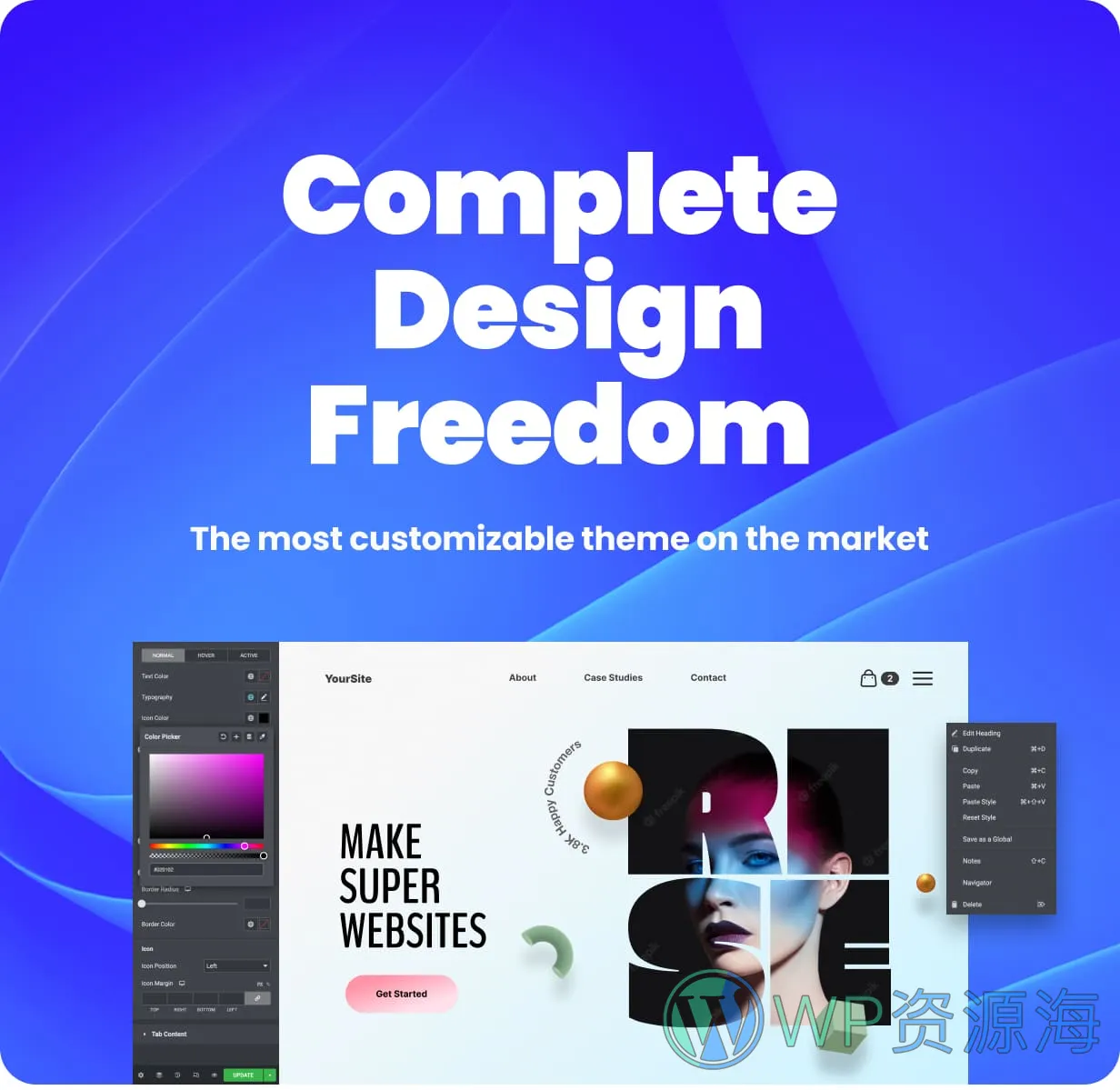 JupiterX 不再被封面耽误的优质WordPress+Woo商城主题插图1-WP资源海