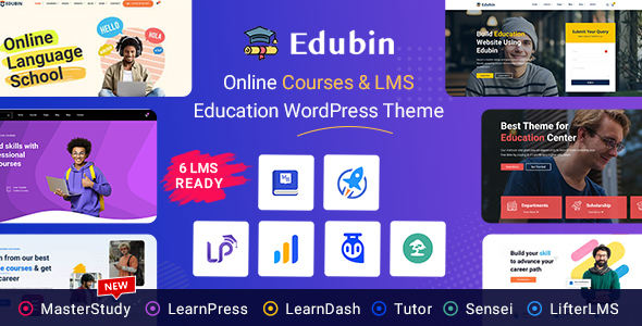 Edubin-教育培训/大学/学院/书院WordPress主题[更至v9.3.1]