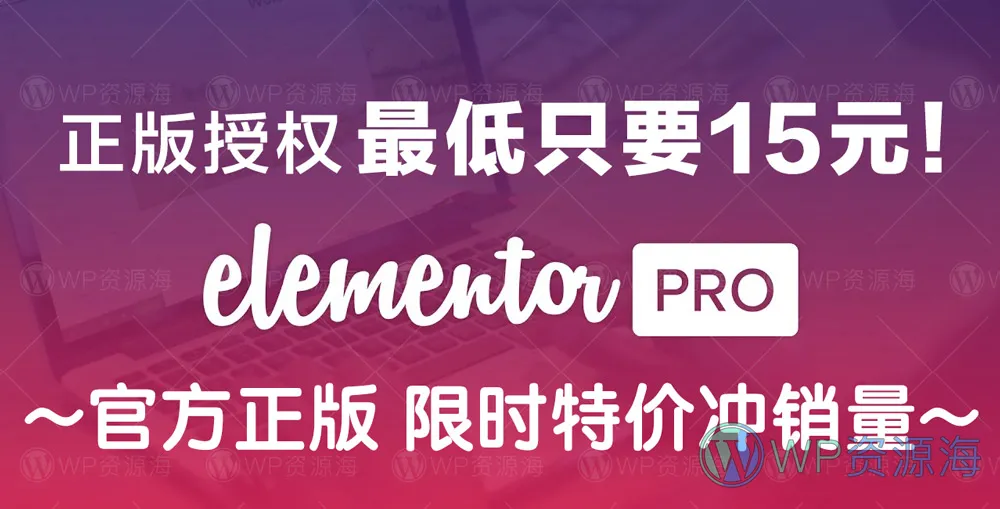 Elementor Pro 正版已失效 未到期用户可办理退款插图-WP资源海 Elementor Pro 正版已失效 未到期用户可办理退款插图-WP资源海