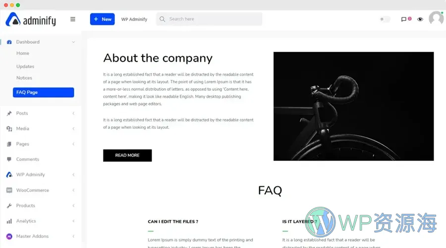 WP Adminify PRO-后台优化/美化/自定义WordPress插件插图10-WP资源海