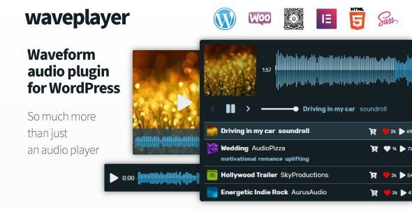 WavePlayer v3.6.4 在线音频音乐播放器插件