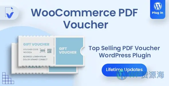 WooCommerce PDF Vouchers v4.7.4 PDF收据/礼品券/优惠券电子凭证插件插图-WordPress资源海