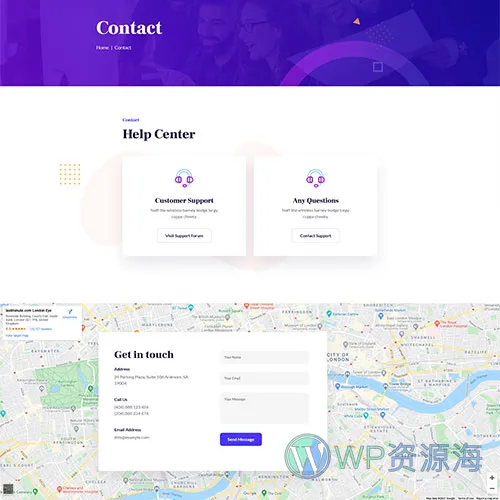 Zibber v1.2.2 金融投资理财业务咨询/财务管理网站模板插图14-WP资源海