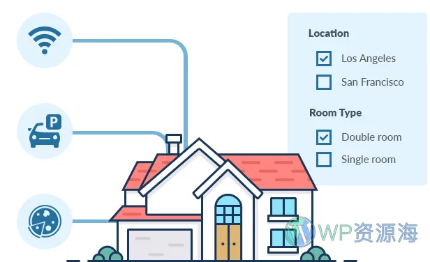 Hotel Booking-酒店房间在线预定/灵活预约插件[更至v4.11.2]插图9-WordPress资源海