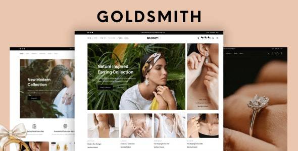 GoldSmith v1.2.3 手工珠宝奢侈品商城WordPress主题