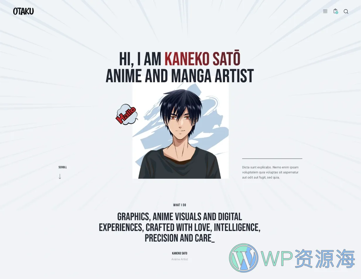 Otaku 漫画动漫K-Pop网站模板WordPress主题插图6-WP资源海