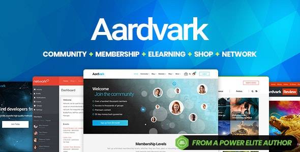 Aardvark v4.51 社区论坛圈子交友平台WordPress主题