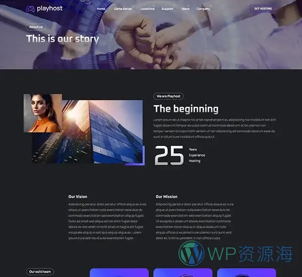 Playhost-游戏服务器主机托管HTML网站模板[更至v1.1.6]插图8-WP资源海