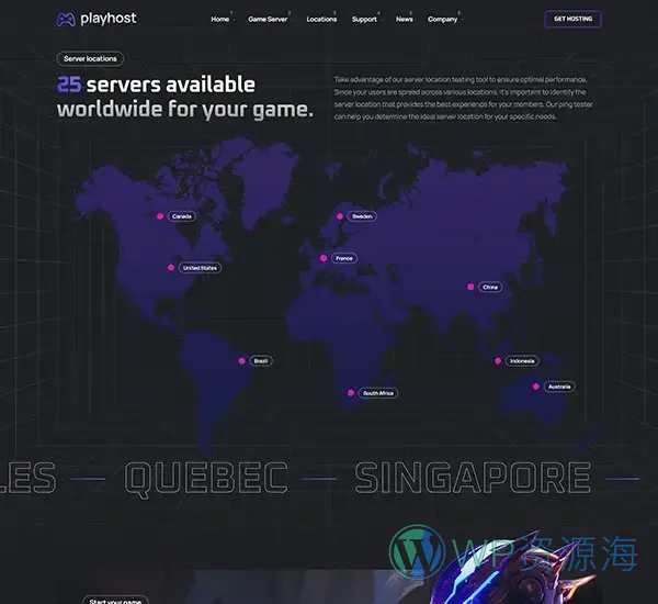 Playhost-游戏服务器主机托管HTML网站模板[更至v1.1.6]插图15-WP资源海