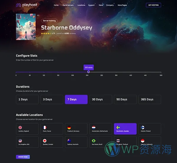 Playhost-游戏服务器主机托管HTML网站模板[更至v1.1.6]插图19-WP资源海