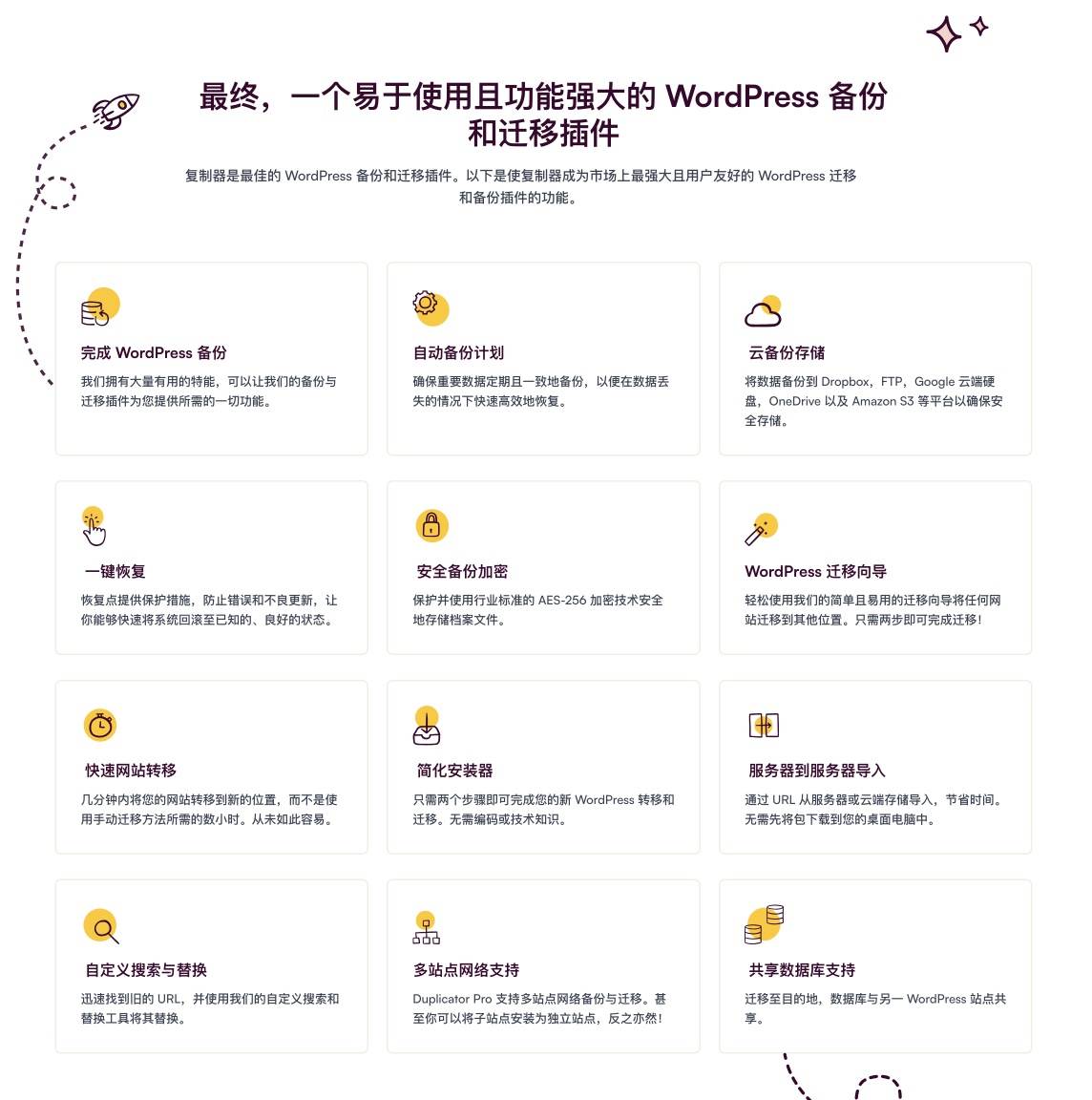 Duplicator Pro-网站搬家数据备份迁移WordPress插件[更至v4.5.19.3]图片2